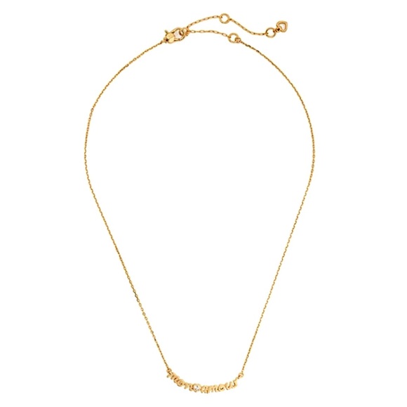 KATE SPADE • True Love Mon Amour Necklace - Picture 3 of 4